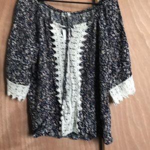 Tassel M Lace Blouse size L